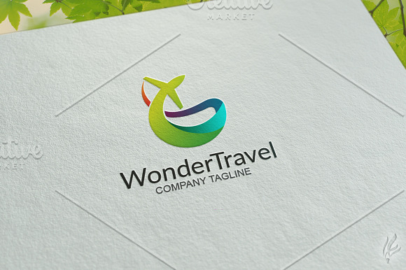 Wonder Travel Logo Template