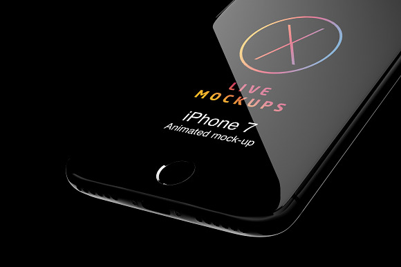 Free Animated iPhone 7 Mock-up