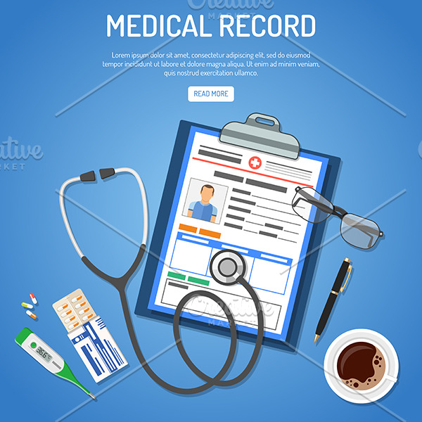 医疗卫生服务设计素材合集 Medical Services Themes[图标+Banner+概念+信息图表]插图(6)