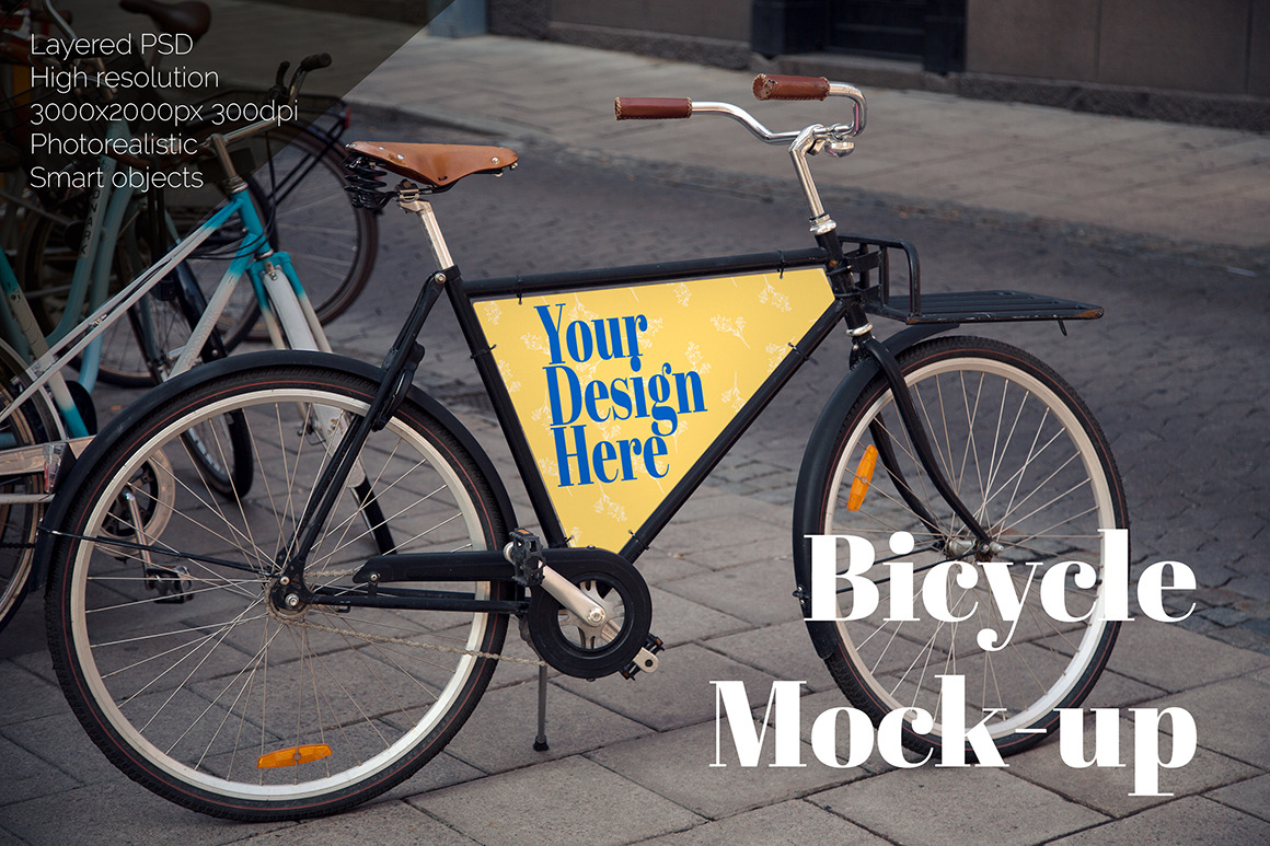Bicycle Mockup ~ Product Mockups ~ Creative Market