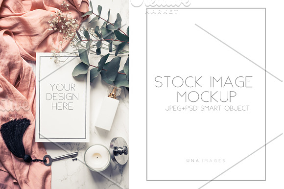 Download Book mockup with flowers.