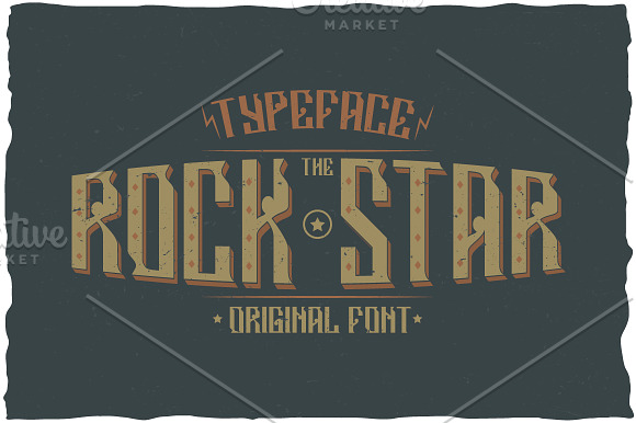 Rockstar Label Typeface