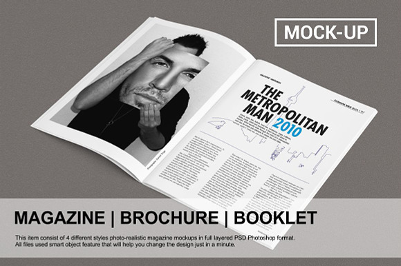 Free Magazine / Brochure Mock-up