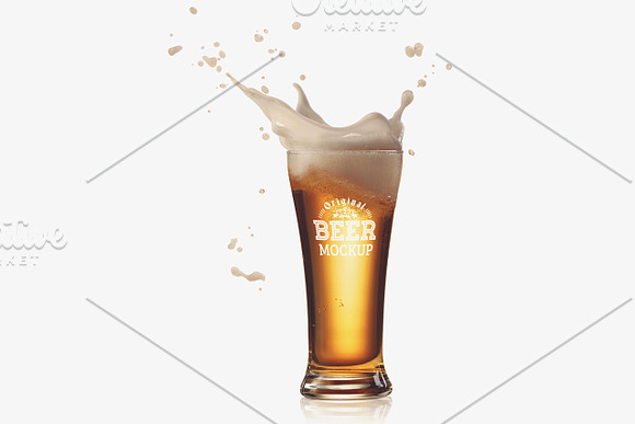 Download Beer Glass Mock-up#15