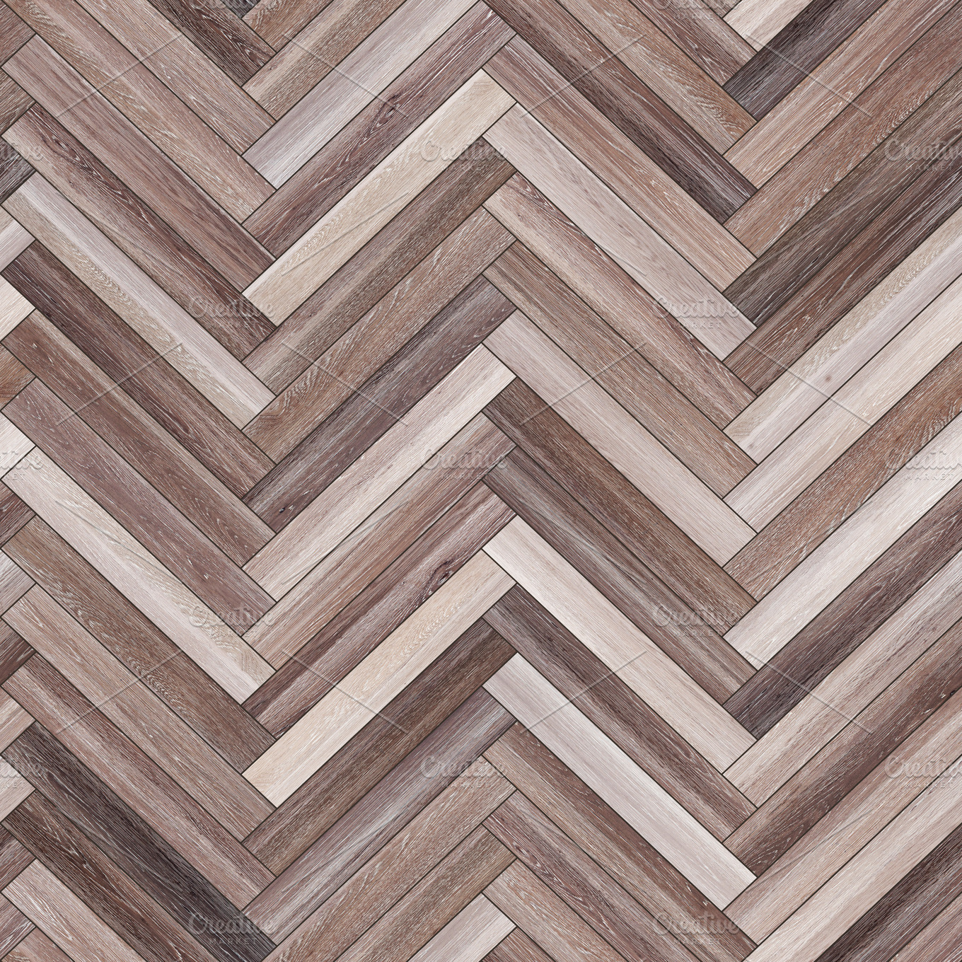 Seamless wood parquet texture (herringbone neutral 