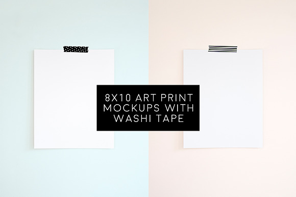 Download 5 Blank 8x10 Art Prints Bundle