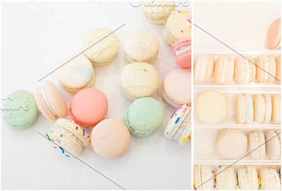 Macaron Stock Photo Bundle in Product Mockups - product preview 1