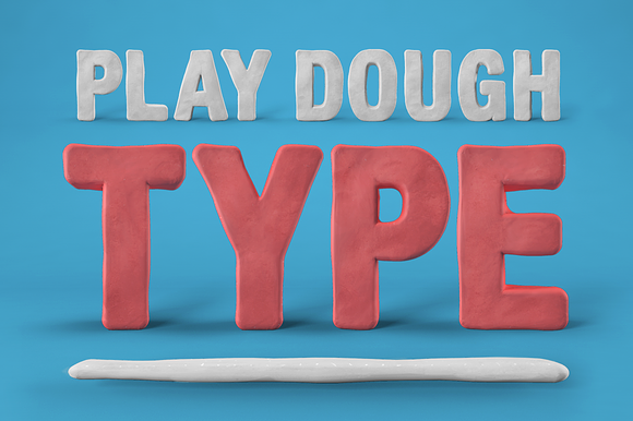 different types of play dough