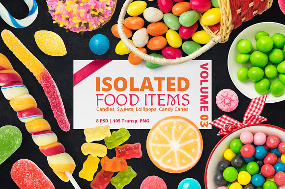 Download Isolated Food Items Vol.3
