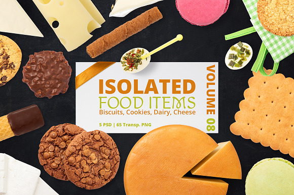 Download Isolated Food Items Vol.8