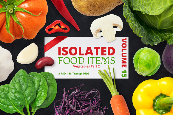 Download Isolated Food Items Vol.15