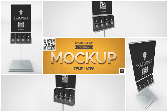 Download Poster Stand Mockup