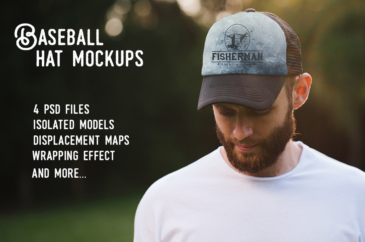 Download Baseball hat mock up ~ Product Mockups ~ Creative Market