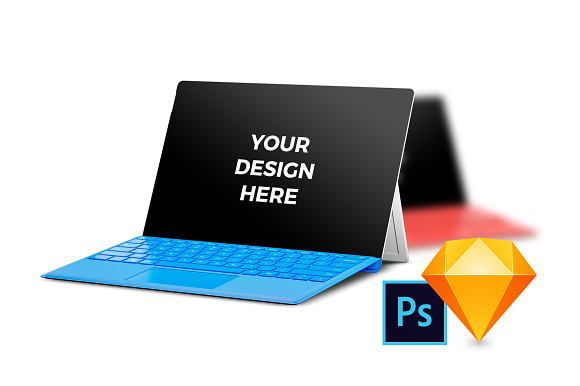 Free 9x Microsoft Surface Pro 4 Mockups