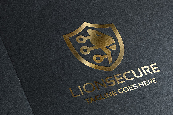 Lion Secure Logo
