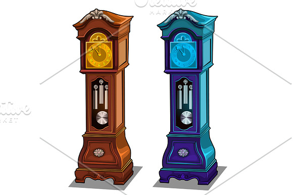 Stylish Antique Grandfather Clocks