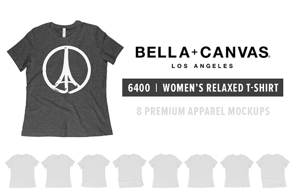 Download Bella Canvas 6400 Women's T-Shirt