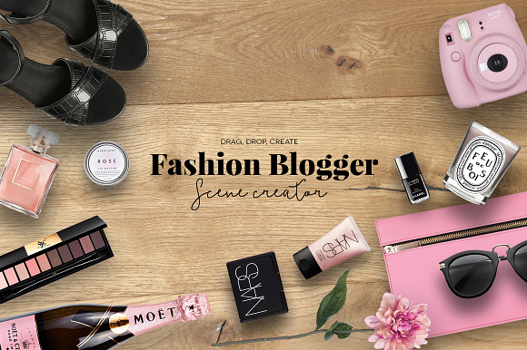 Download Fashion blogger scene creator