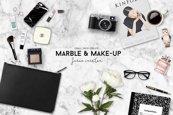 Download Custom scene creator marble & makeup