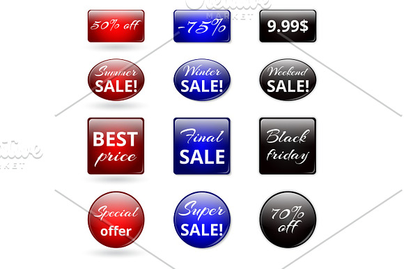 Icon Set Special Offers
