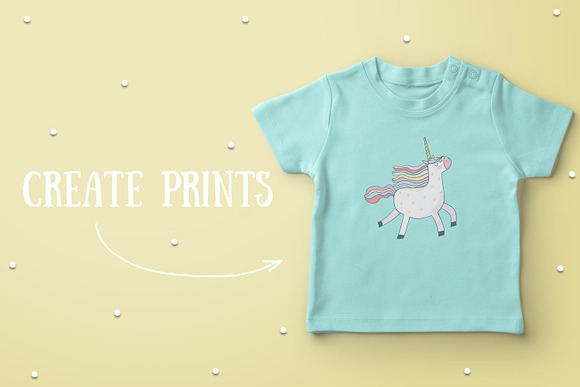 Unicorns in Illustrations - product preview 2