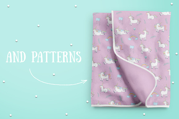 Unicorns in Illustrations - product preview 3