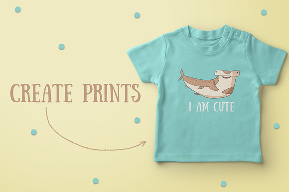 Sea Creatures in Illustrations - product preview 2