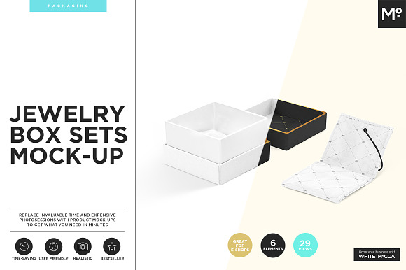 Download Jewelry Box Sets Mock-up