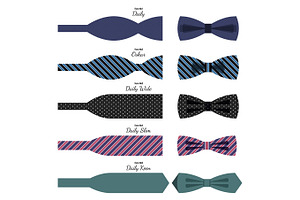 Ties Vectors and Clipart ~ Illustrations on Creative Market