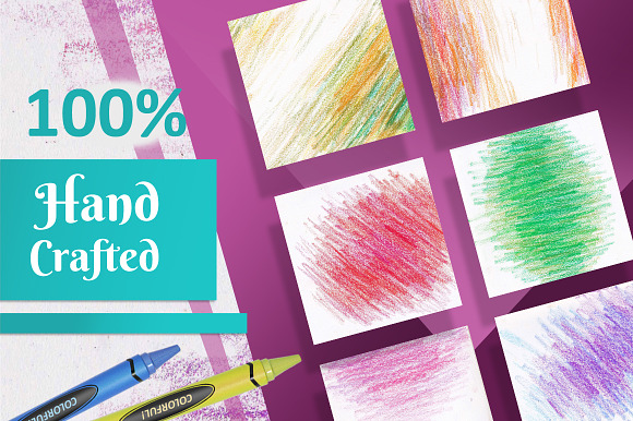 22 Instagram Crayon Backgrounds in Instagram Templates - product preview 5