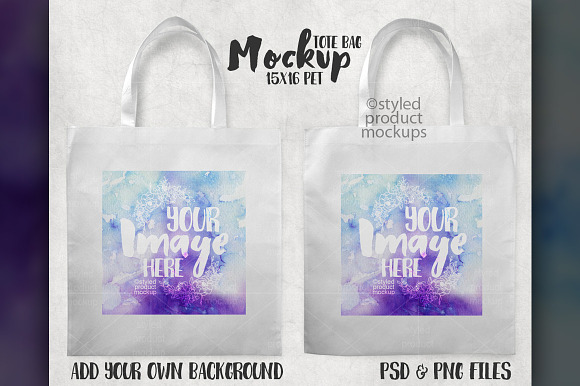 Download Tote Bag Mockup front and back