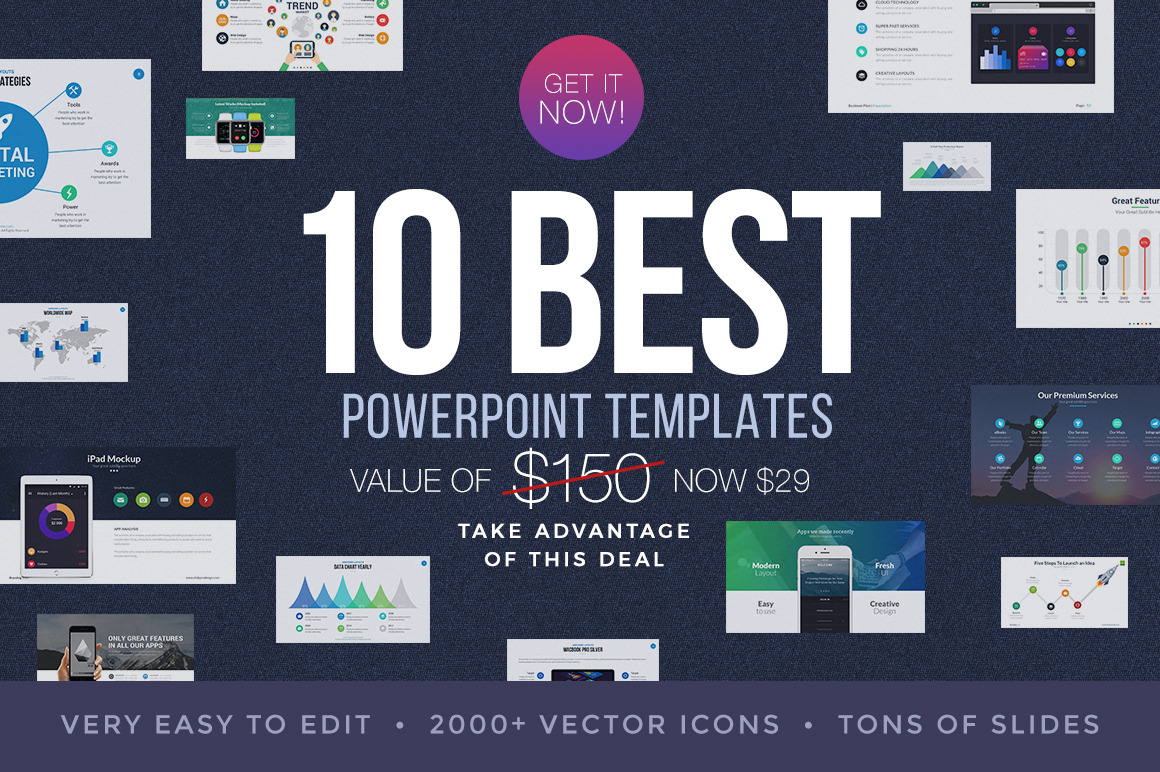 best powerpoint templates for it