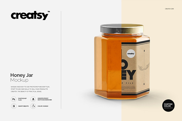 Download Honey Jar Mockup Set
