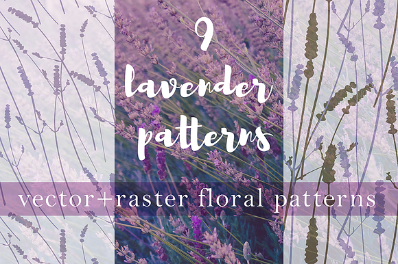 9 Realistic Lavender Patterns in Patterns - product preview 13