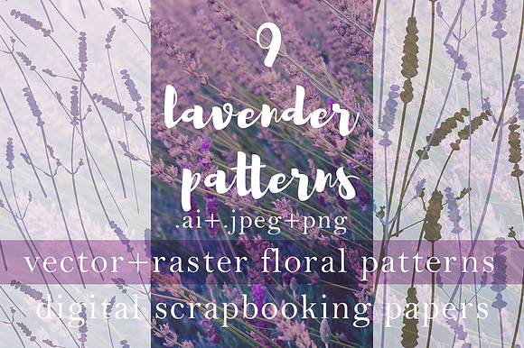 9 Realistic Lavender Patterns in Patterns
