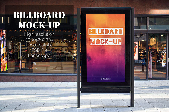 Download Outdoor Billboard MockUp