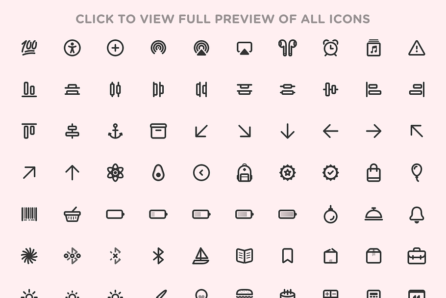 Softies - 400+ Vector Line Icons in UI Icons - product preview 1