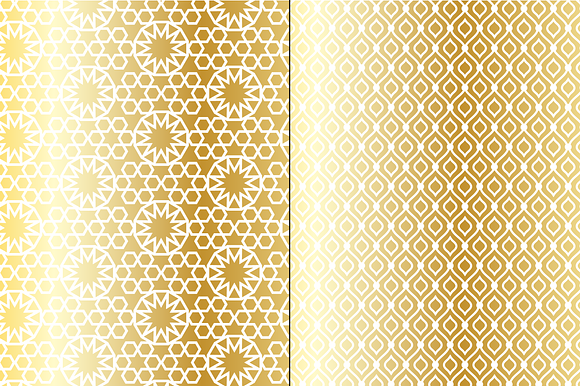 Gold Moroccan Patterns in Patterns - product preview 3
