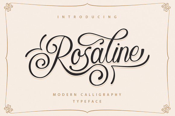 Rosaline Update in Script Fonts - product preview 8
