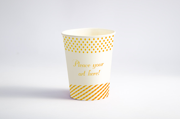 Free Paper Cup PSD MockUp