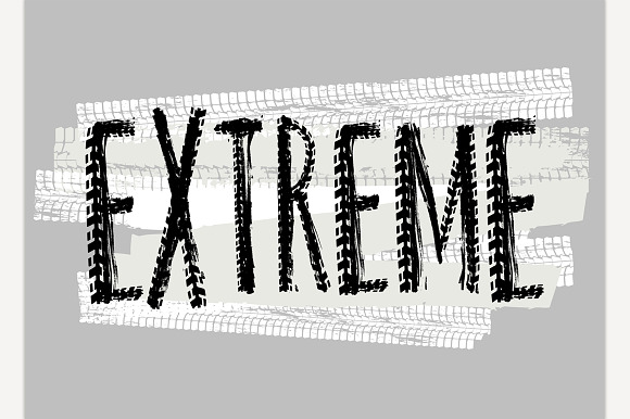 Tire Extreme Lettering