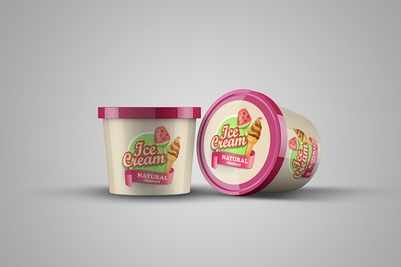 Download Ice Cream Product Mock-up