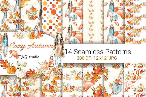 Autumn Fashion Paper Pack