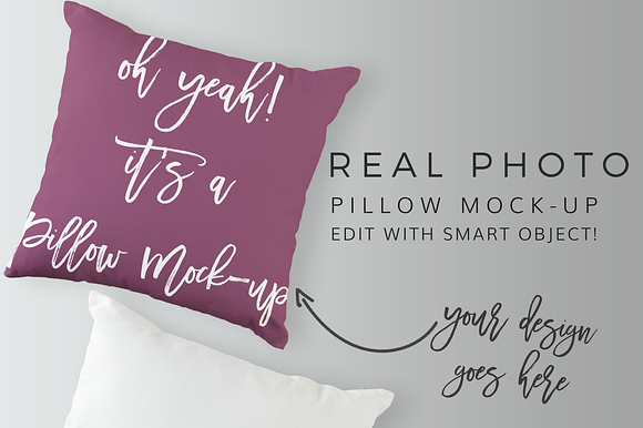 Download Throw Pillow Mockup
