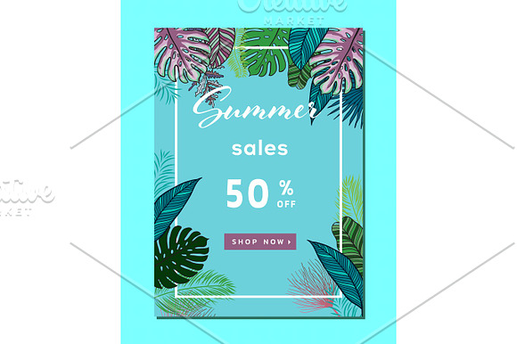 Summer Sale Background Layout For Banners Wallpaper Flyers Invitation Posters Brochure Voucher Discount.Vector Illustration Template