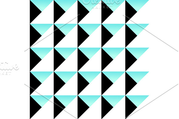 Cute 80's Style Seamless Geometric Pattern