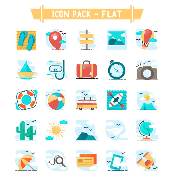 Icon Pack Flat