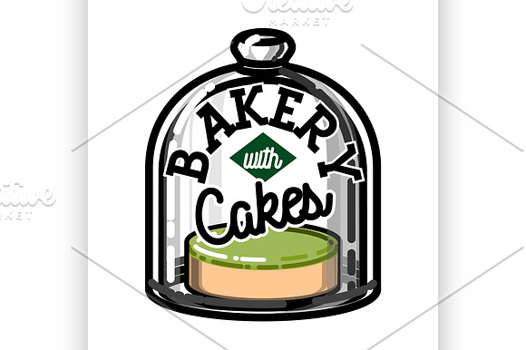 Color Vintage Bakery Emblem