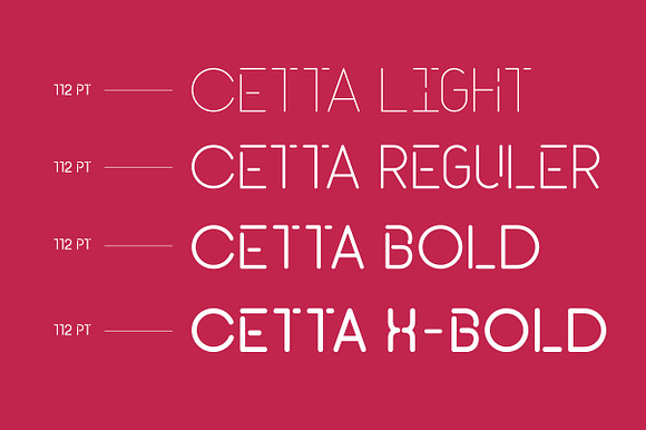 TG Cetta  in Sans-Serif Fonts - product preview 2