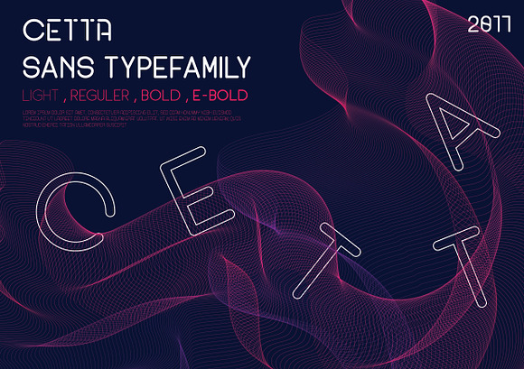 TG Cetta  in Sans-Serif Fonts - product preview 4